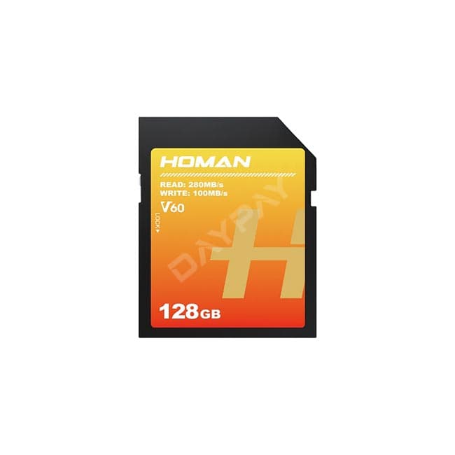 HOMAN UHS-II SD Card V60 (128GB)のメイン画像